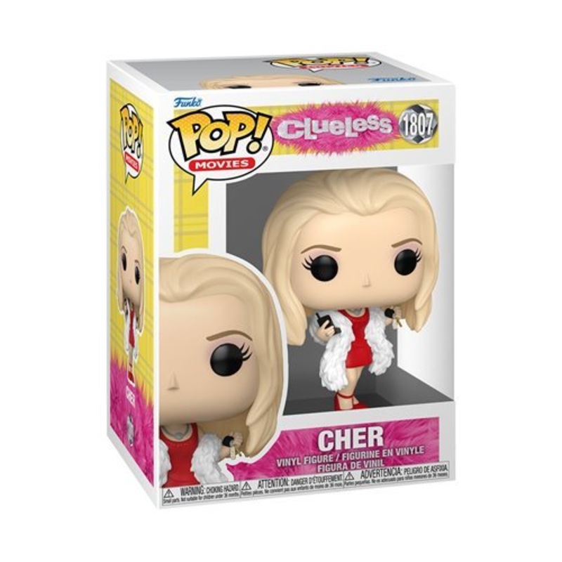 Cher Funko Pop! Movies Clueless 30th Anniversary - Approx. 4" Collectible Vinyl Figure #1807 Bundled with Display Box Protector Case