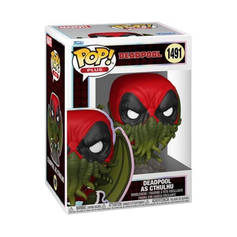 Deadpool as Cthulhu Funko Pop! Plus Deadpool Literary Classics - Approx. 4" Collectible Vinyl Figure #1491 Bundled with Display Box Protector Case