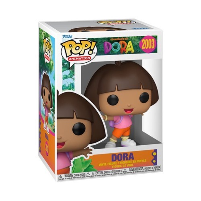 Dora Funko Pop! Animation Dora the Explorer - Approx. 3 3/4" Collectible Vinyl Figure #2003 Bundled with Display Box Protector Case