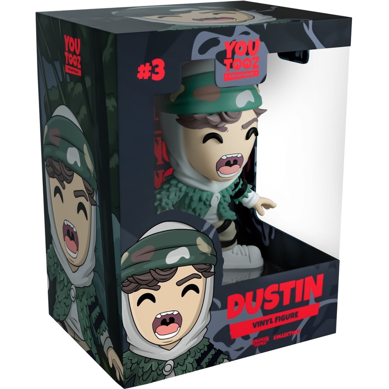 Dustin Youtooz Stranger Things Collection - 4.4" Chase Collectible Vinyl Figure #3 with Window Display Box