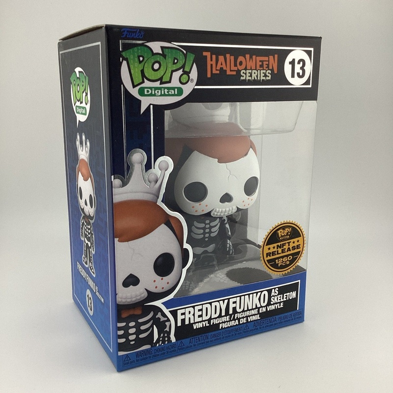 Funko Pop!  Freddy Funko - Freddy Funko as Skeleton Digital Pop! 1260pcs #13