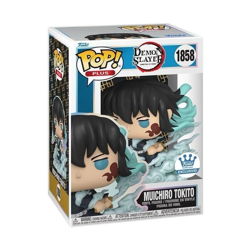 Funko Pop! Plus Demon Slayer Muichiro Tokito Shop Exclusive #1858 w/ Protector