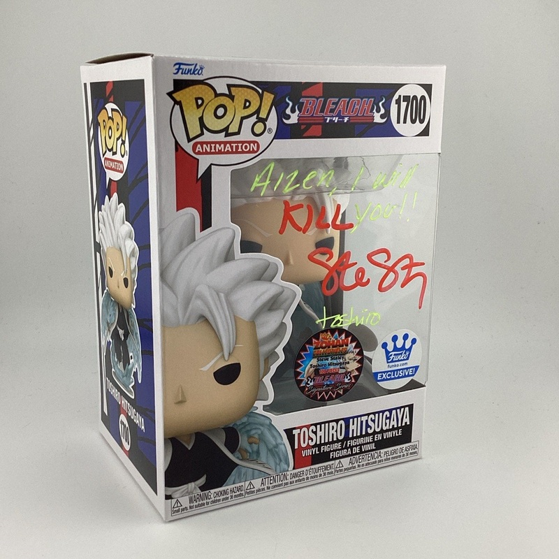 Funko Pop! Vinyl: Bleach - Toshiro Hitsugaya - Signd #1700  JSA