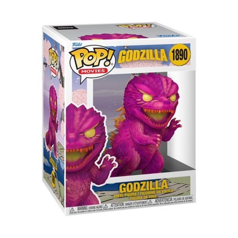 Godzilla Pink Premium #1890 Funko Pop! Movies Godzilla Retro Futurism - Approx. 5" Collectible Vinyl Figure