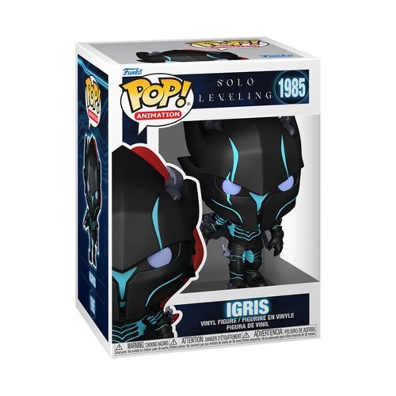 Igris Funko Pop! Animation Solo Leveling - Approx. 4 1/2" Collectible Vinyl Figure #1985 Bundled with Display Box Protector Case