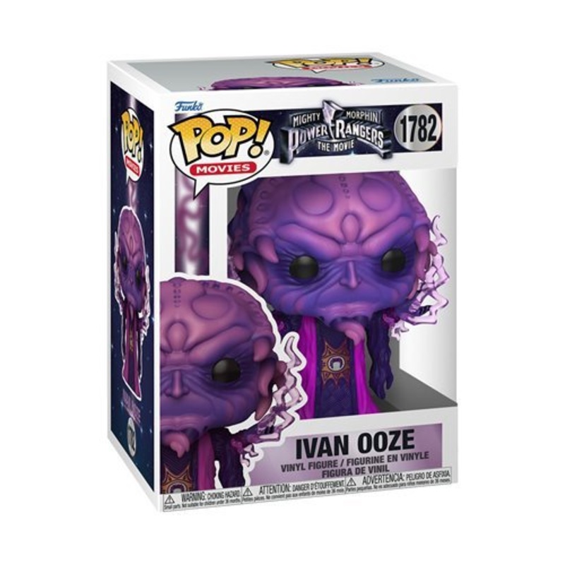 Ivan Ooze Funko Pop! Movies Mighty Morphin Power Rangers: The Movie - Approx. 4" Collectible Vinyl Figure #1782 Bundled with Display Box Protector Case - Estimated Arrival: Aug. 2025 (PRE-SALE)