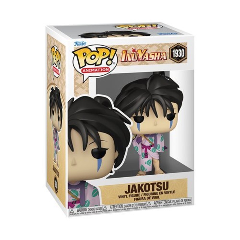 Jakotsu Funko Pop! Animation Inuyasha - Approx. 4 1/4" Collectible Vinyl Figure #1930 Bundled with Display Box Protector Case