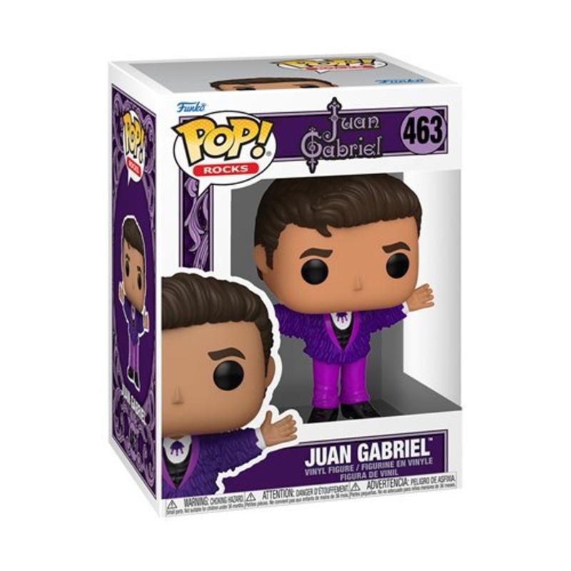Juan Gabriel Fringe Suit Funko Pop! Rocks - Approx. 4" Collectible Vinyl Figure #463 Bundled with Display Box Protector Case