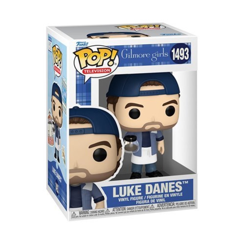 Luke Danes with Coffee Pot Funko Pop! Television Gilmore Girls 25th Anniversary - Approx. 4" Collectible Vinyl Figure #1493 Bundled with Display Box Protector Case
