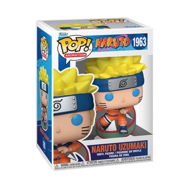 Naruto Uzumaki Funko Pop! Animation Naruto - Approx. 4 1/2" Collectible Vinyl Figure #1963 Bundled with Display Box Protector Case