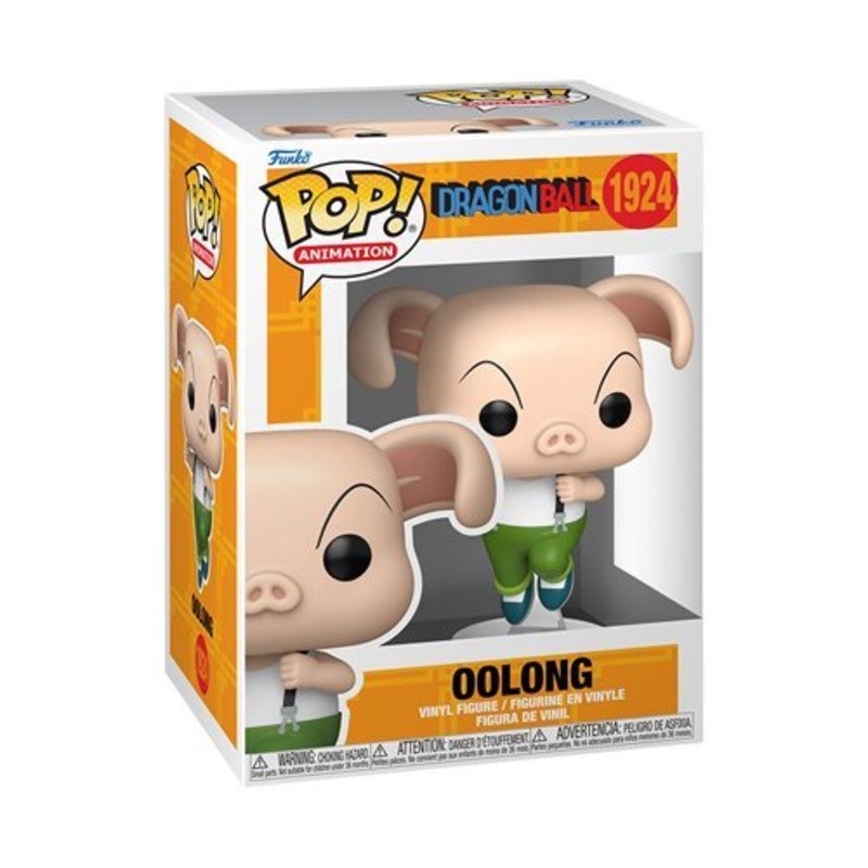 Oolong Funko Pop! Animation Dragon Ball - Approx. 4" Collectible Vinyl Figure #1924 Bundled with Display Box Protector Case