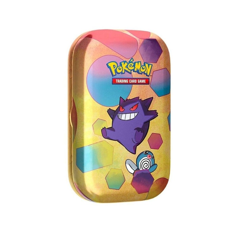 Pokemon TCG Scarlet & Violet 151 Mini Tin - Gengar and Poliwag