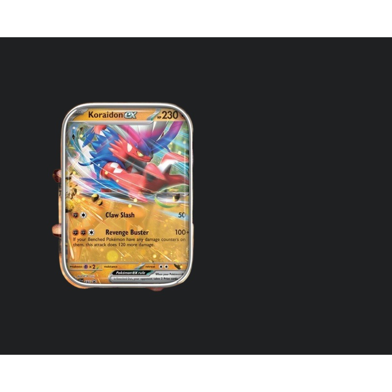 Pokmon Trading Card Game: Slashing Legends Tin Koraidon 2025