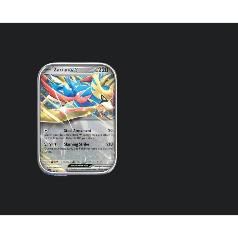 Pokmon Trading Card Game: Slashing Legends Tin Zacian 2025