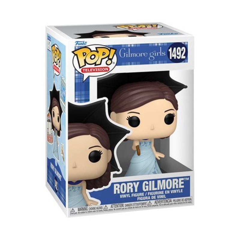 Rory Gilmore #1492 Funko Pop! Television Gilmore Girls 25th Anniversary - Approx. 4 3/4" Collectible Vinyl Figure Bundled with Display Box Protector Case
