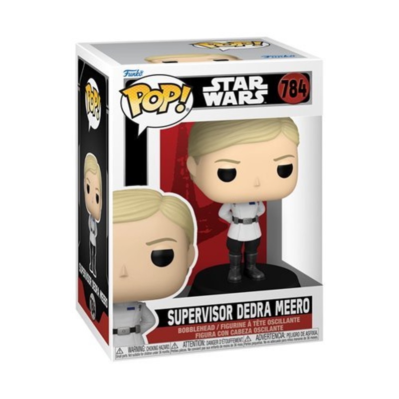 Supervisor Dedra Meero Funko Pop! Star Wars: Andor Wave 3 - Approx. 4 1/4" Collectible Vinyl Figure #784 with Display Box Protector Case