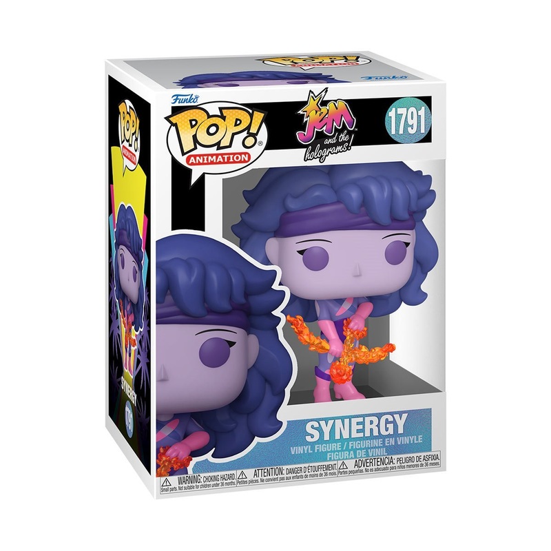 Synergy Funko Pop! Animation Jem and the Holograms - Approx. 3 3/4" Collectible Vinyl Figure #1791 with Display Box Protector Case