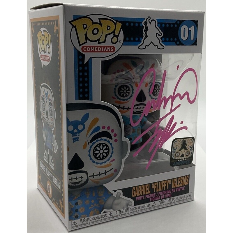 Funko POP! #01 Gabriel Fluffy Iglesias Dia De Los Fluffy Signed