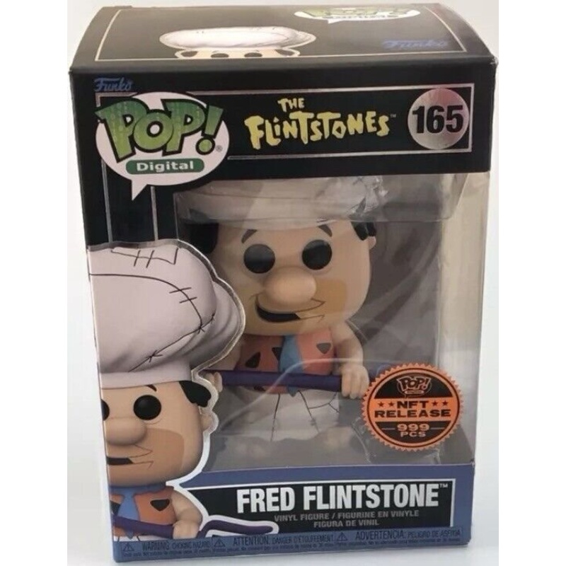 Funko POP Digital The Flintstones Fred Flintstone Grail 999 Pieces #165