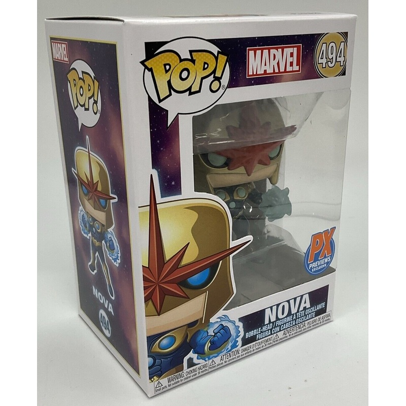 Funko Pop! Marvel - Nova (Metallic) Vinyl Figure