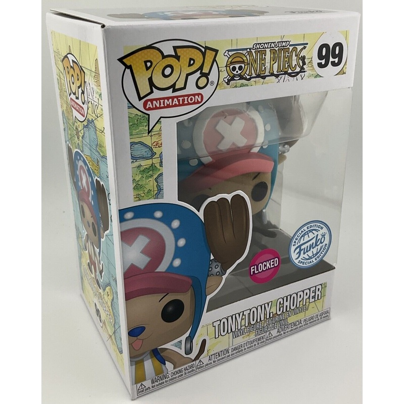 Funko Pop! One Piece - Tony Tony Chopper #99 - (Flocked) - Special Edition