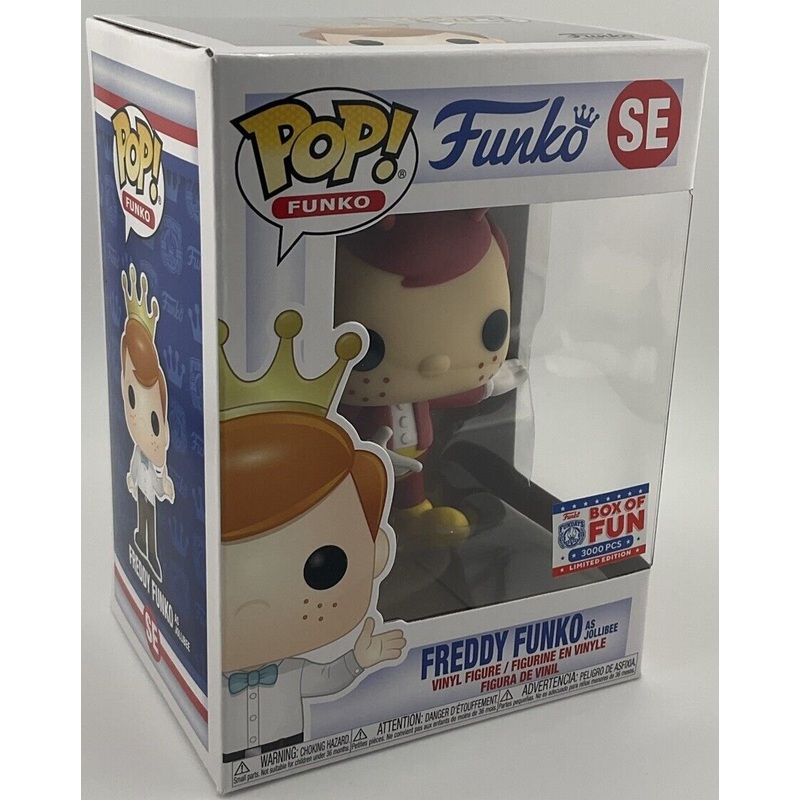 Funko Pop! SE Freddy Funko As Jollibee 2021 Box Of Fun 3000 Pcs