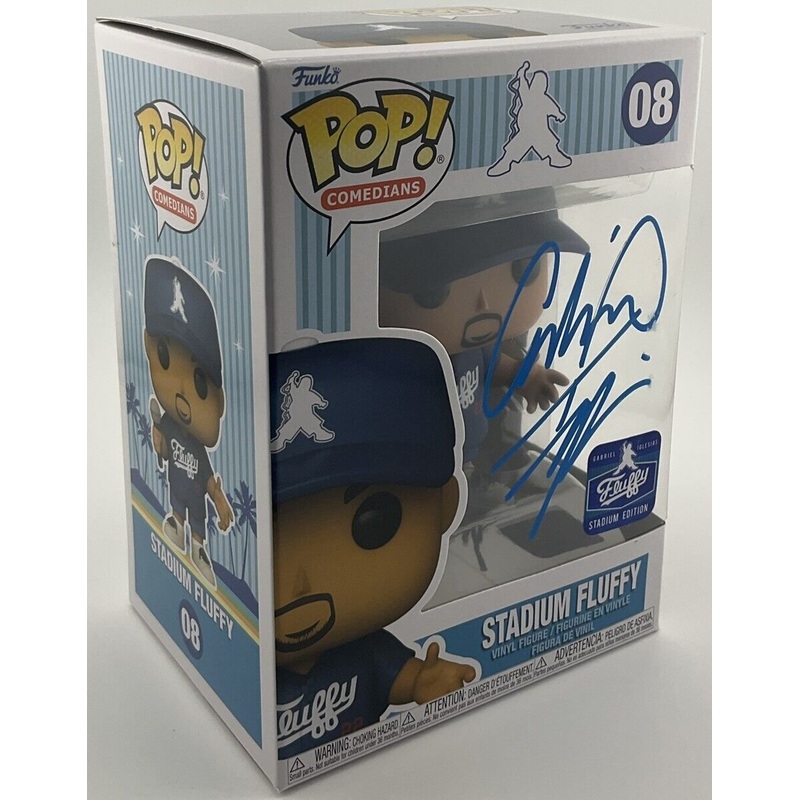 Funko Pop Stadium Fluffy #08 Comedians Gabriel Iglesias (Away) SIGNED