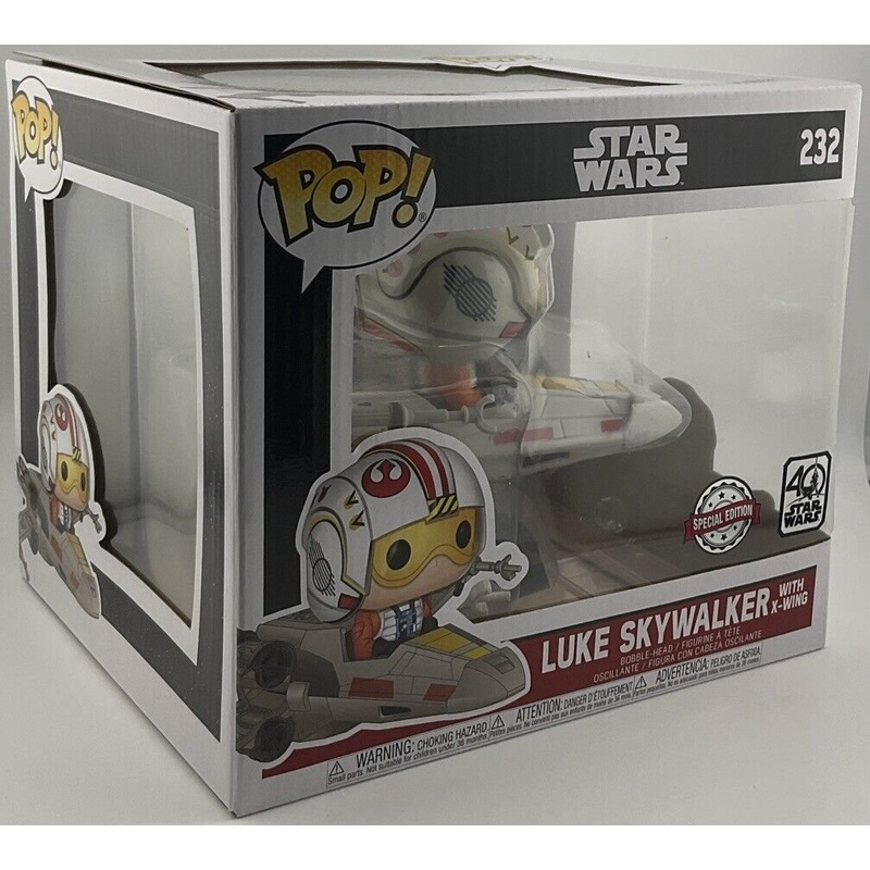 Funko POP! Star Wars - Luke Skywalker With X-Wing #232 - Special Edition