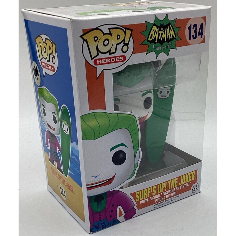 Funko Pop! Vinyl: DC Universe - The Joker Surfs Up #134 With Protector