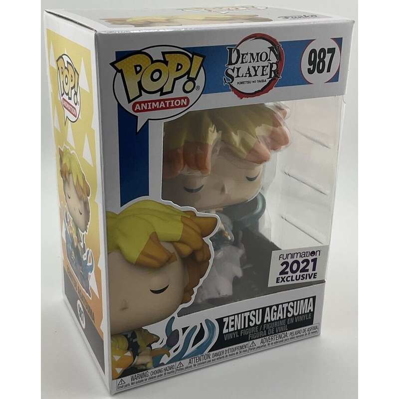Funko Pop! Vinyl: Demon Slayer: Zenitsu Agatsuma #987 Funimation 2021