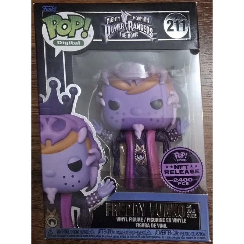 Funko Pop! Vinyl: Freddy Funko as Ivan Ooze #211 (Digital Pop! Release) 2400pcs