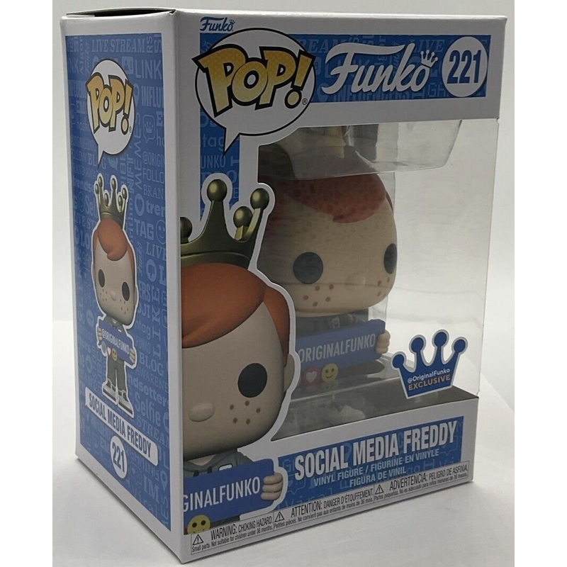 Funko Pop! Vinyl: Freddy Funko - Freddy Funko (Social Media-Phone) #221