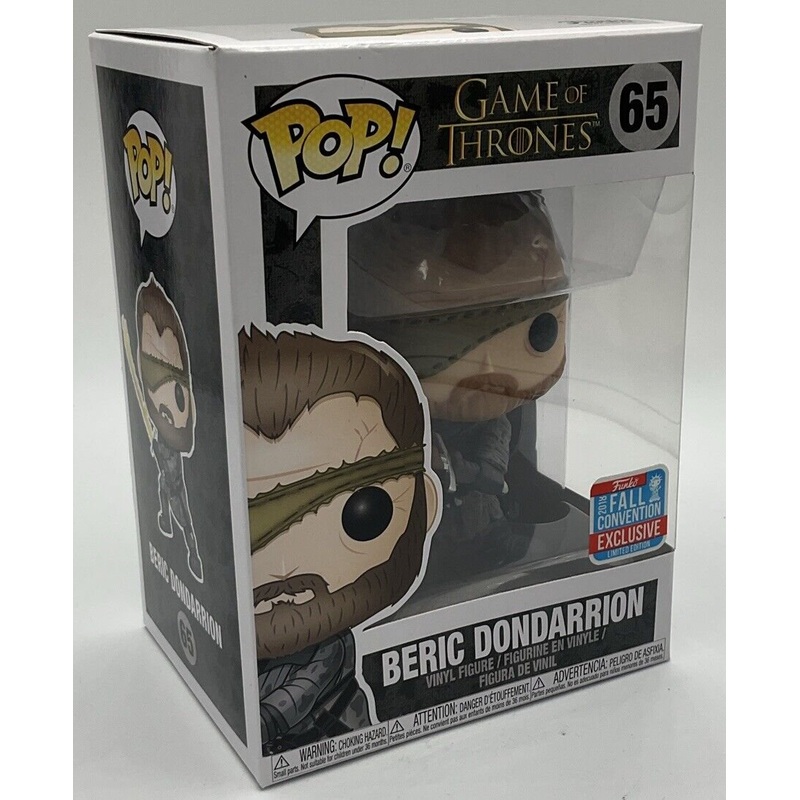 Funko Pop! Vinyl: Game of Thrones/Beric Dondarrion #65/Barnes and Noble New York