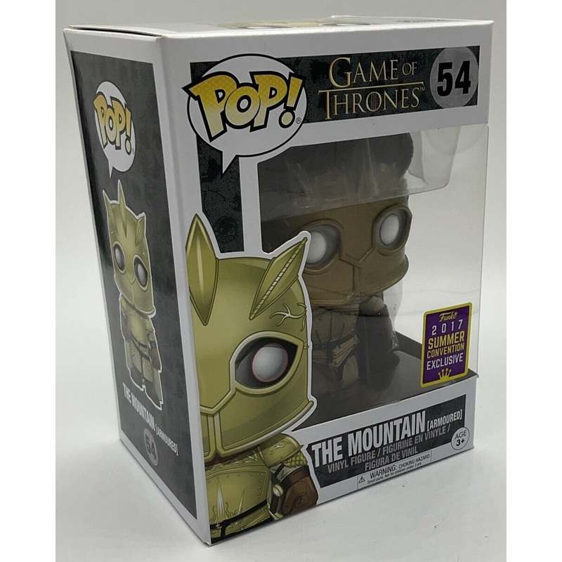 Funko Pop! Vinyl: Game of Thrones - The Mountain (Armoured) #54 2017 Summer Con