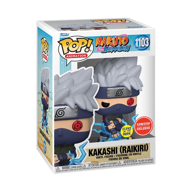 Funko Pop! Vinyl: Kakashi  (Raikiri) #1103 (GITD) (GameStop Exclusive)