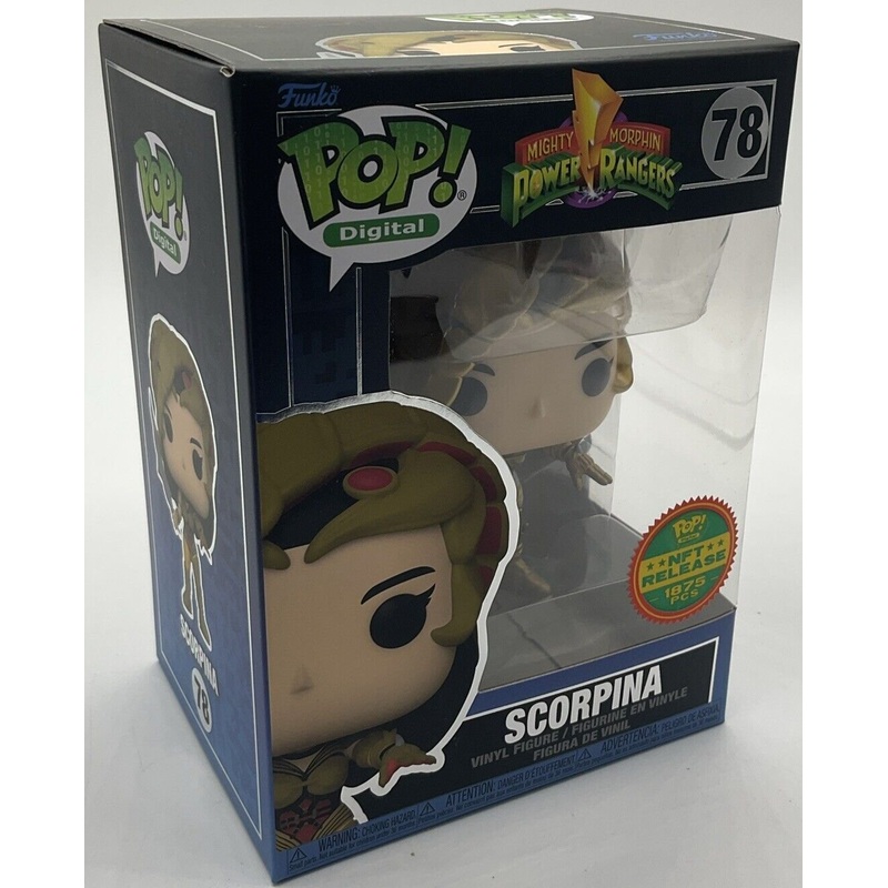 Funko Pop! Vinyl: Power Rangers - Scorpina (Digital Pop! Release) - #78