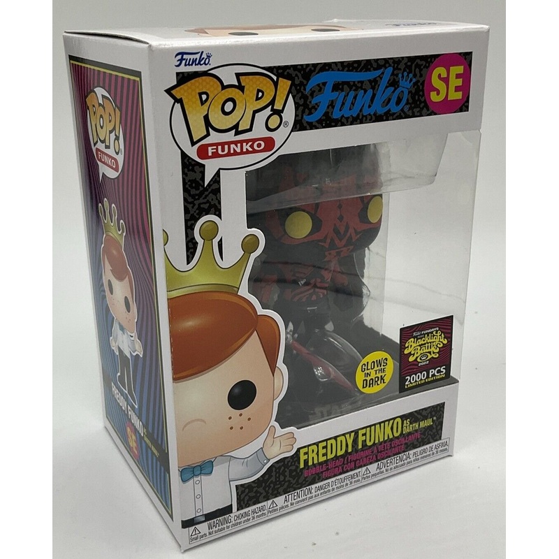 Funko Pop! Vinyl: Star Wars - Freddy Funko as Darth Maul (Glow) LE 2000
