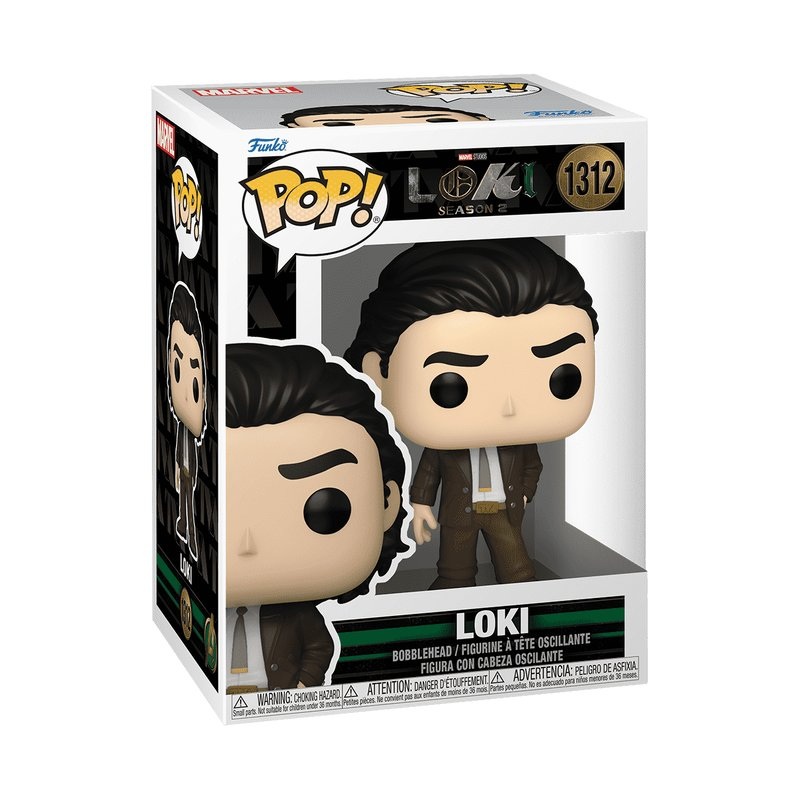 Loki Funko Pop! Marvel Studios Loki Season 2 - Approx. 4.1" Collectible Bobblehead Figure #1312 with Display Box Protector Case