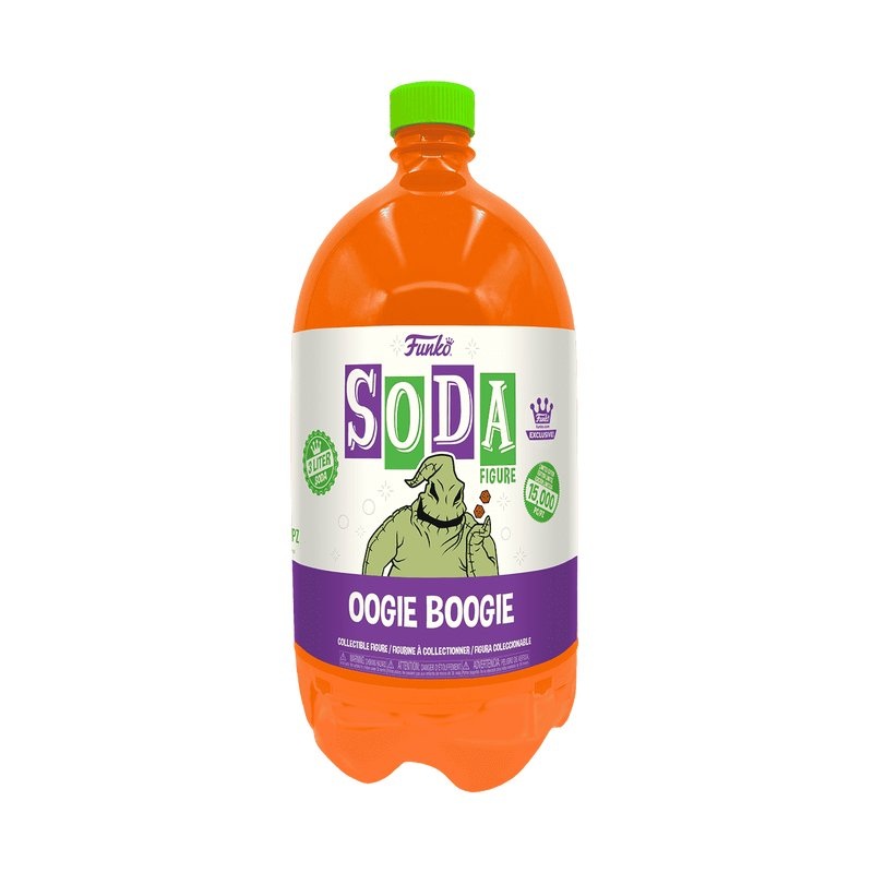 Oogie Boogie Funko Soda 3 Liter - 30th Anniversary of The Nightmare Before Christmas - Approx. 7.7" Exclusive Limited Edition 15000pcs Vinyl Figure