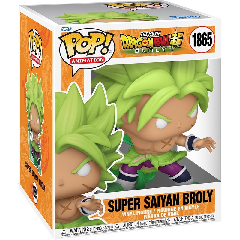 Super Saiyan Broly Super #1865 Funko Pop! Animation Dragon Ball Super: Broly - Approx. 6 3/4" Collectible Vinyl Figure