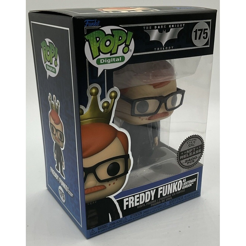 The Dark Knight Freddy Funko Pop! As Lieutenant Gordon #175 Digital Exclusive