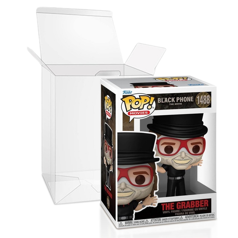 The Grabber Funko Pop! Movies Black Phone The Movie - Approx. 4 1/2" Collectible Vinyl Figure #1488 with Display Box Protector Case