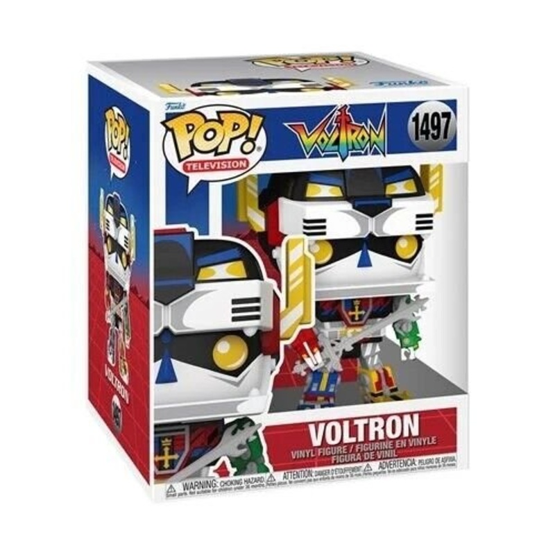 Voltron Retro Super #1497 Funko Pop! Television - Approx. 6 1/4" Collectible Vinyl Figure