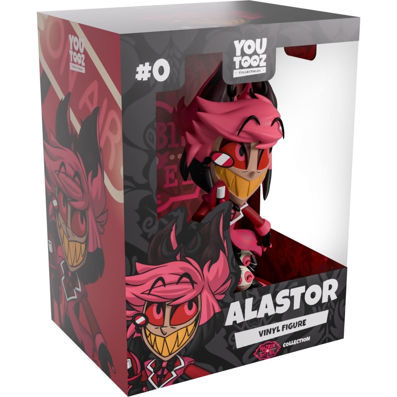Alastor Youtooz Hazbin Hotel Collection - Approx. 5.3" Collectible Vinyl Figure #0 with Window Display Box (PRE-ORDER)