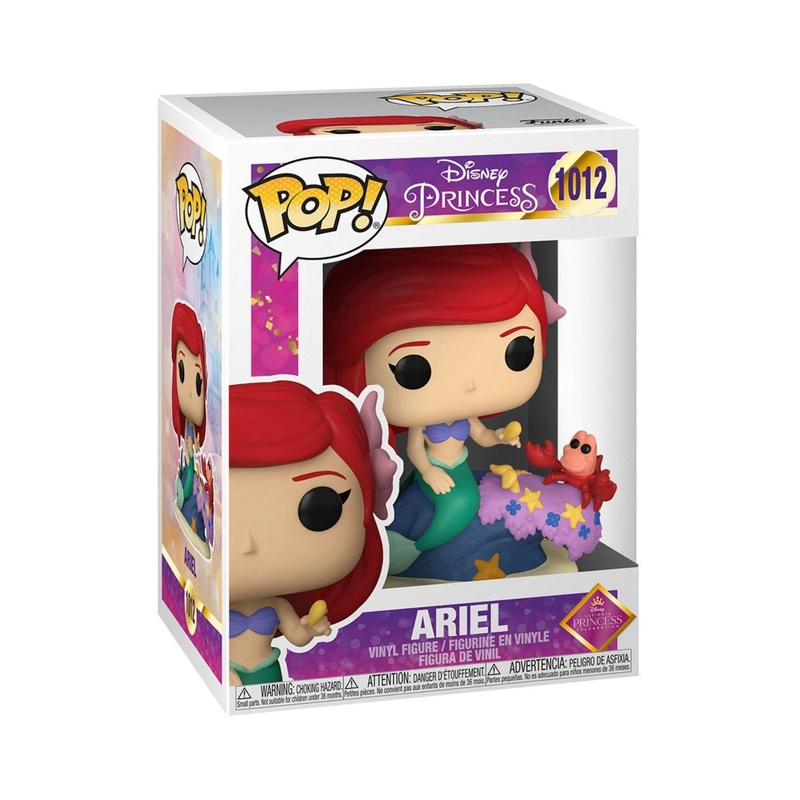 Ariel Funko Pop! Disney Ultimate Princess - Approx. 3 3/4" Collectible Vinyl Figure #1012 with Display Box Protector Case