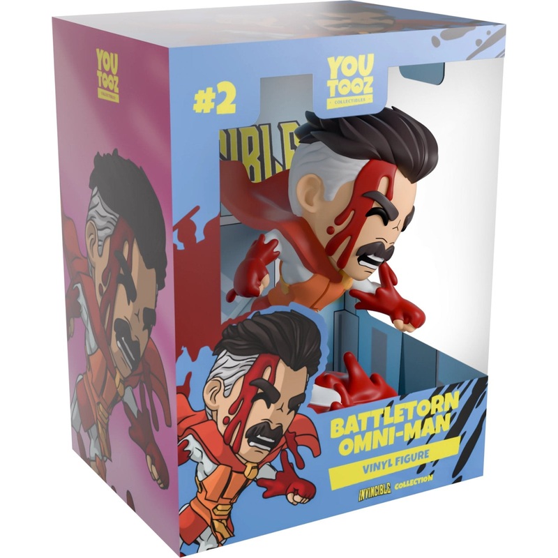 Battletorn Omni-Man Youtooz Invincible Collection - Approx. 4.4" Collectible Vinyl Figure #2 with Window Display Box (PRE-ORDER)