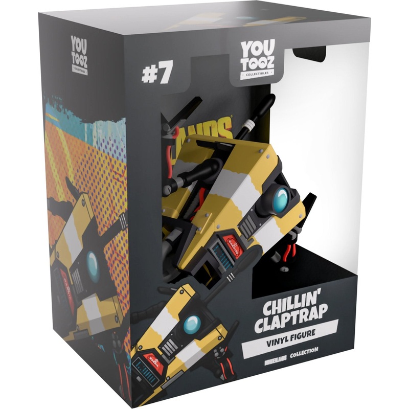 Chillin' Claptrap Youtooz Borderlands Collection - Approx. 3.5" Collectible Vinyl Figure #7 with Window Display Box (PRE-ORDER)