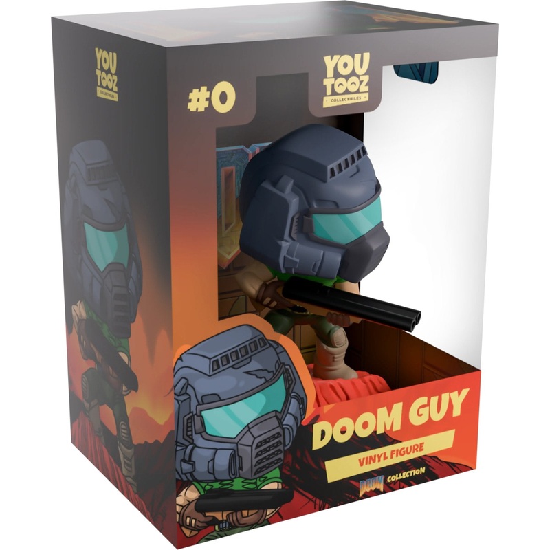 Doom Guy Youtooz Collection - Approx. 4.4" Collectible Vinyl Figure #0 with Window Display Box (PRE-ORDER)