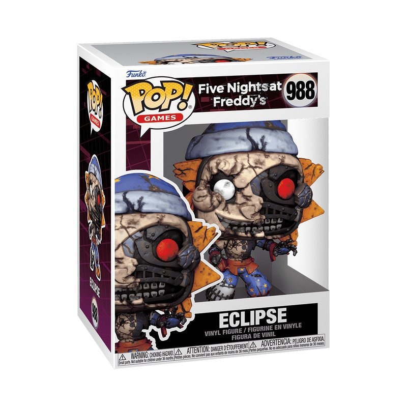 Eclipse Funko Pop! Games Five Nights at Freddys - Approx. 4.55" Collectible Vinyl Figure #988 with Display Box Protector Case