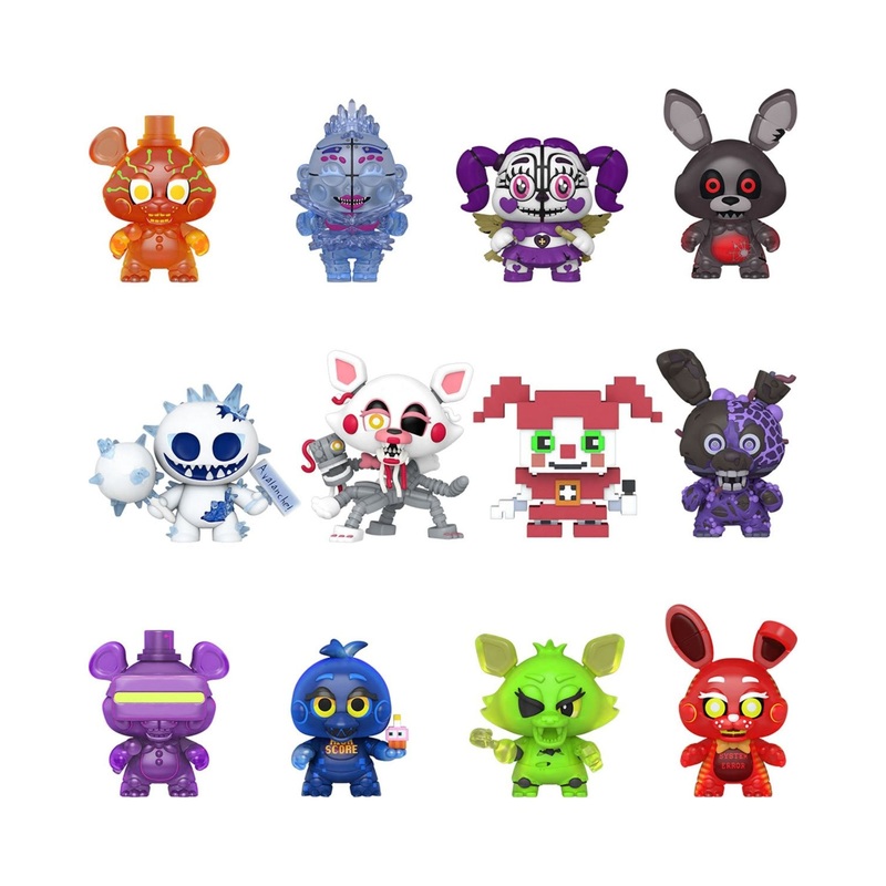 Funko Five Nights at Freddy's Series 7 Mystery Mini Vinyl Figures Display Case of 12